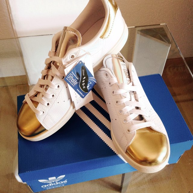 adidas stan smith argento e oro